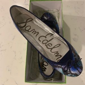 Sam Edelman Blue Flat Size 10